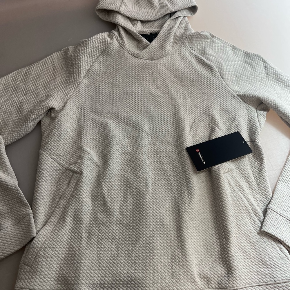 Lululemon Athletica Cream Textured Sweatshirt